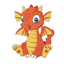 Tablou pe numere 30x30 cm "Dragon"/Strateg ES016