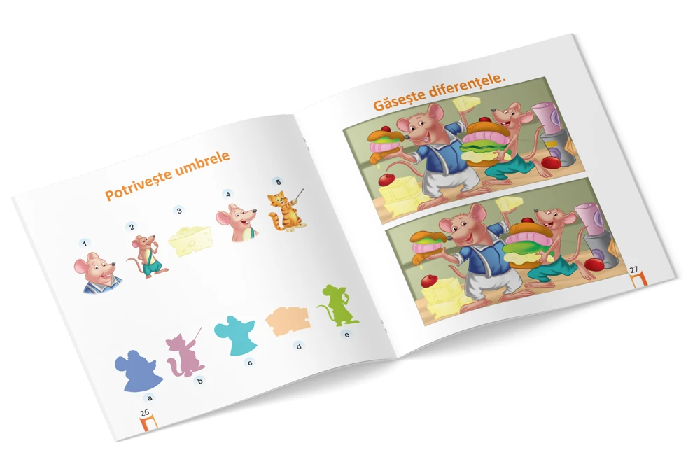 Citesc cu drag. Șoarecele de la țară și șoarecele de la oraș