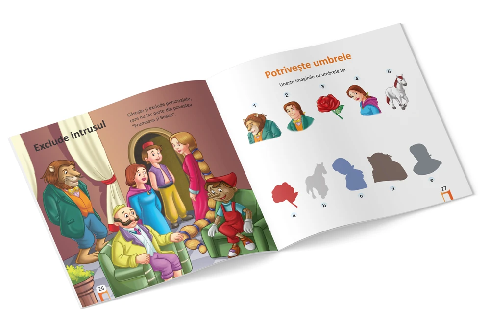 Citesc cu drag. Frumoasa și Bestia