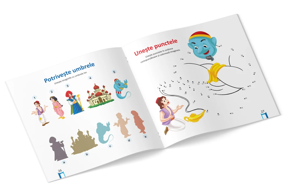 Citesc cu drag. Aladin și lampa fermecată