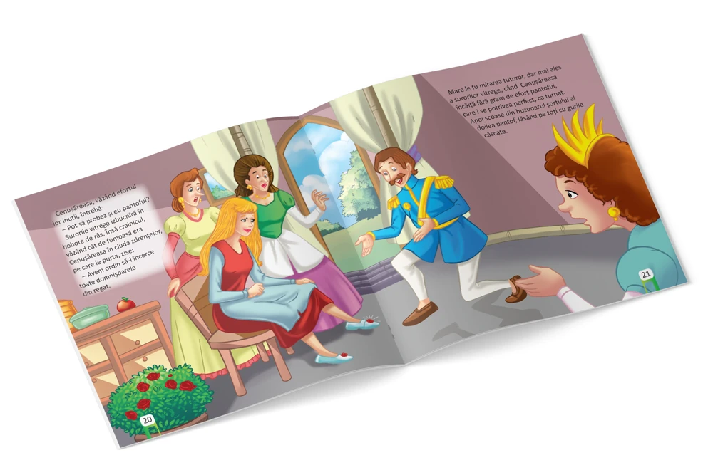 Citesc cu drag. Cenușăreasa