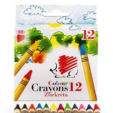 Creioane cerate 12cul. Hedgehog