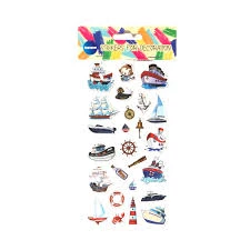 Abtibilduri decorative TRANSPORT Puffy 190x100mm