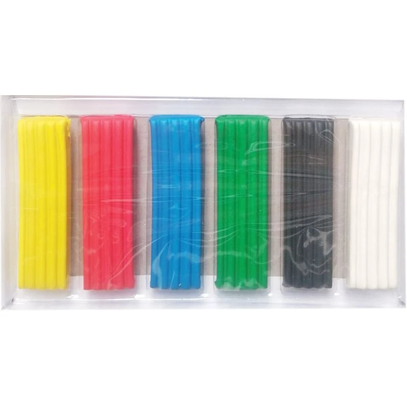 Plastilină 6 cul.120gr.