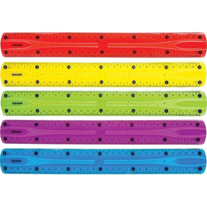 Rigla 30cm plastic FLEX