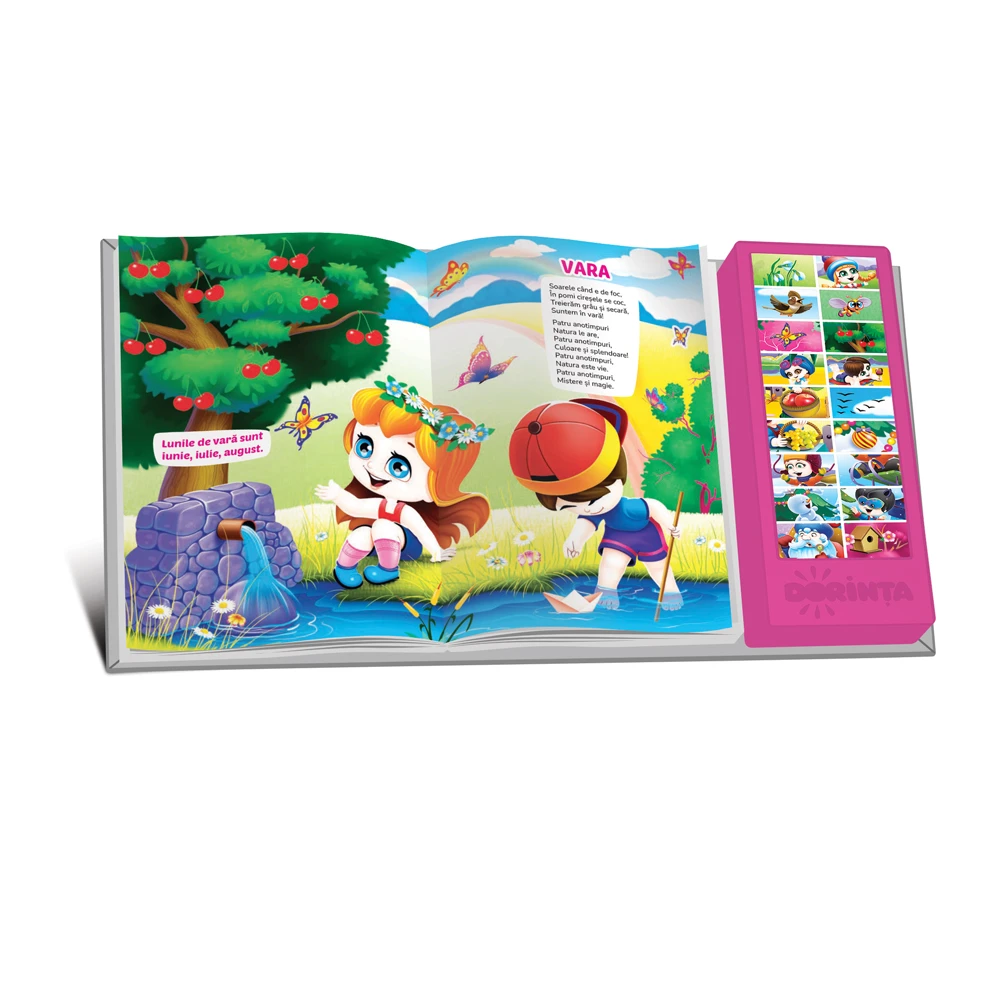 Carte cu sunete. Anotimpuri muzicale