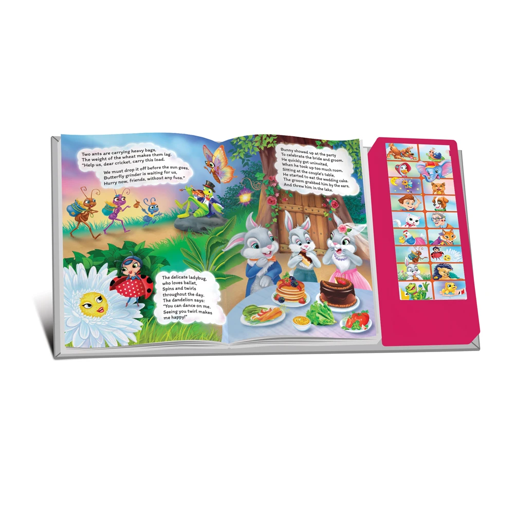 Rhymes for little ones. Sound book