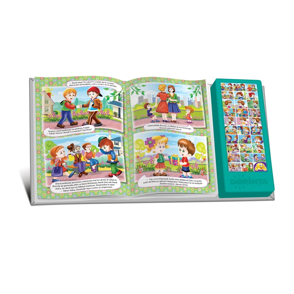 Carte cu sunete. Bunele maniere