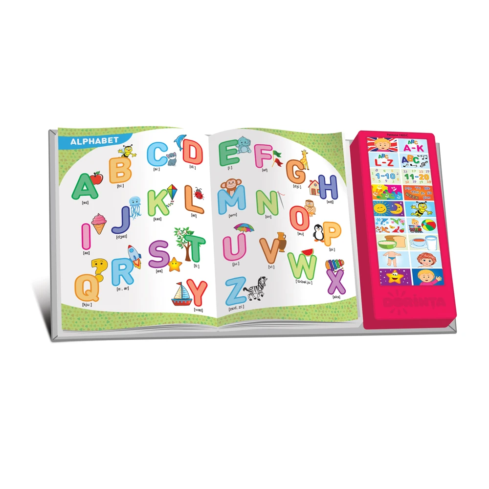 Carte cu sunete. Limba engleză