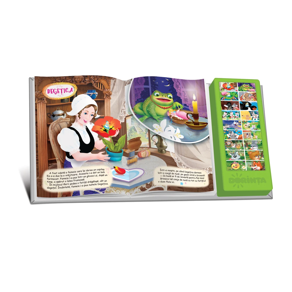 Carte cu sunete. Povești volumul 1