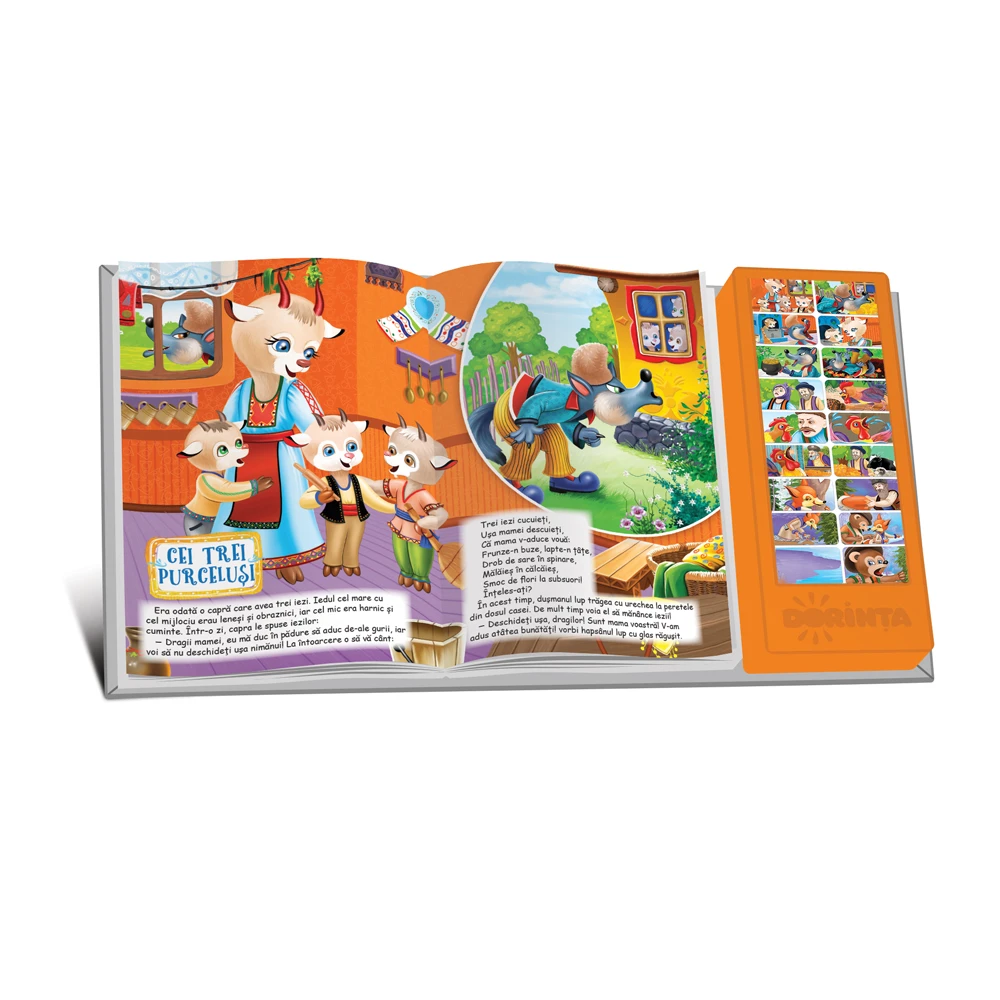 Carte cu sunete. Povești volumul 2