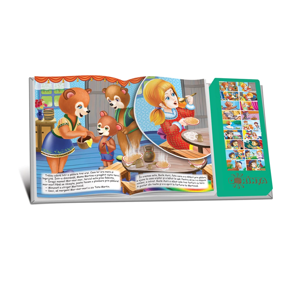 Carte cu sunete. Povești volumul 5