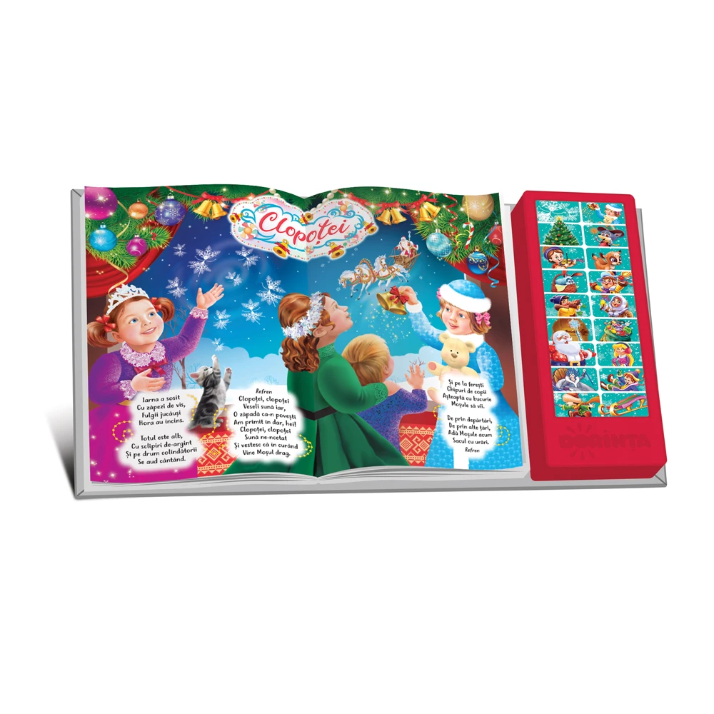Carte cu sunete. Iată vine Anul-Nou