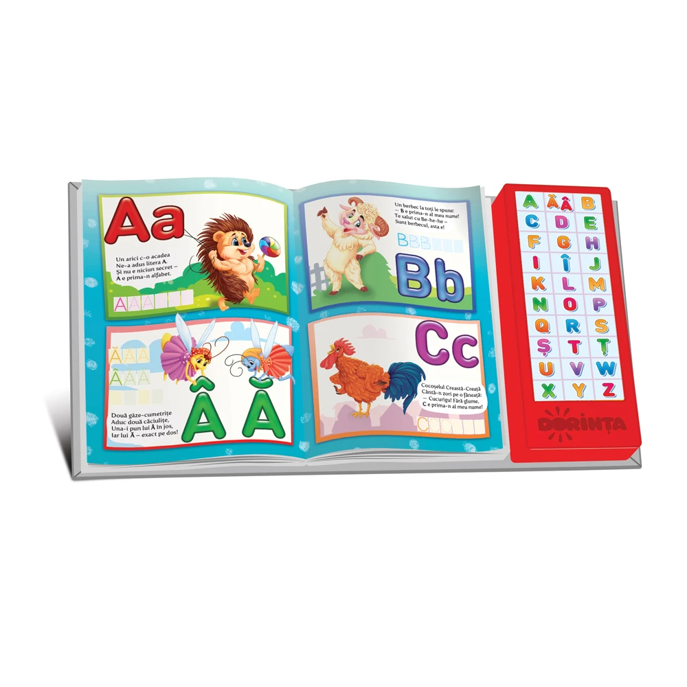 Carte cu sunete. Alfabet