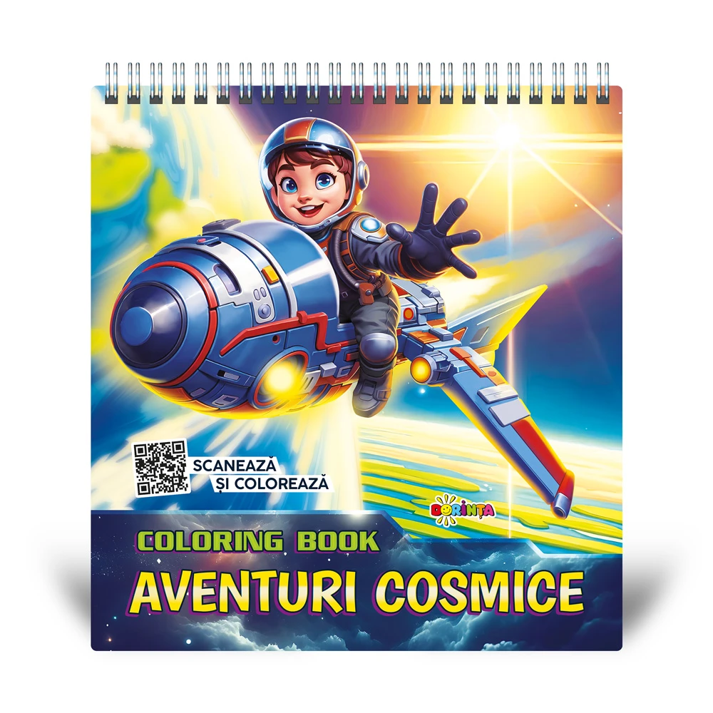 Aventuri cosmice. Coloring book