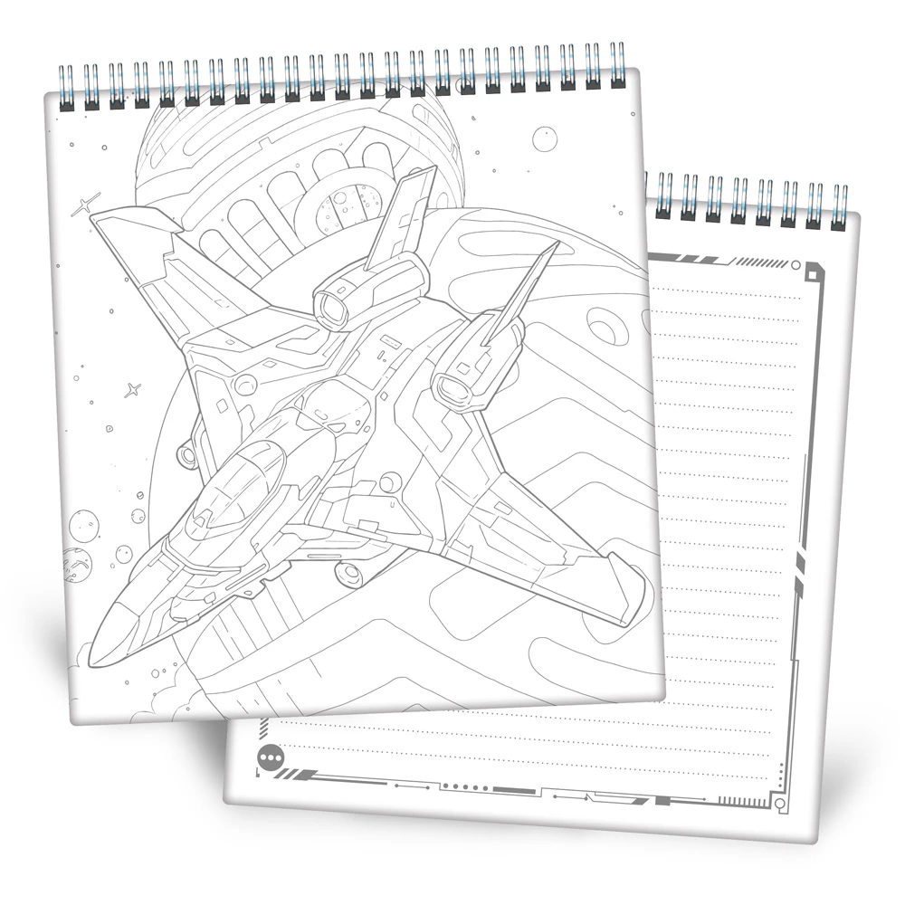 Aventuri cosmice. Coloring book