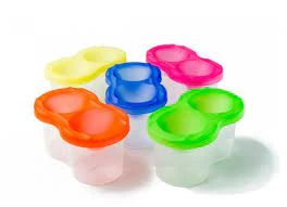 Pahar acuarela dublu