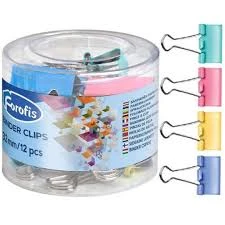 Clame pentru dosare colorate 32mm