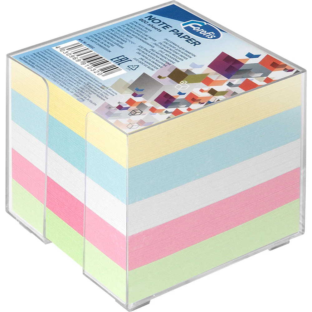 Foi pu notite color cu suport plastic 800foi