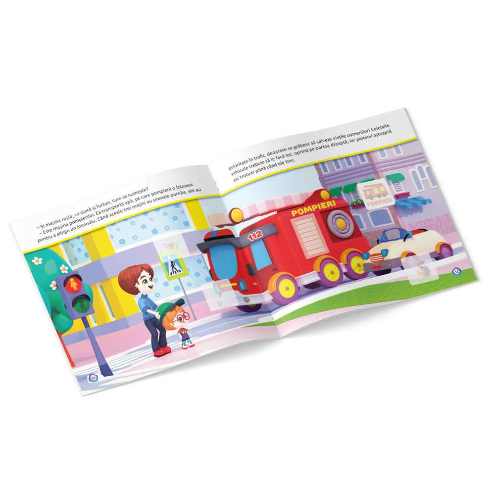 Autocolante pentru pici: Pe stradă