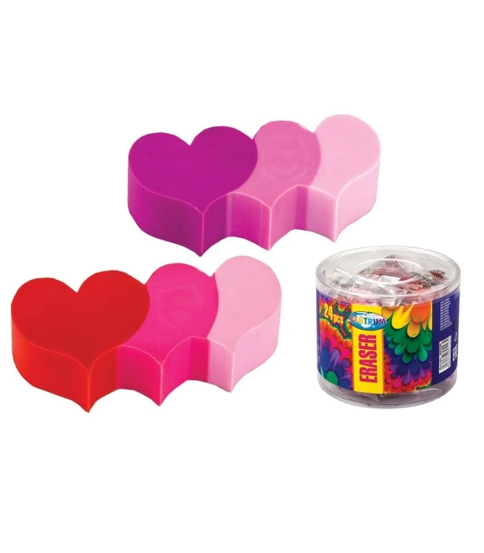 Radieră Inimioare 40x20x10мм