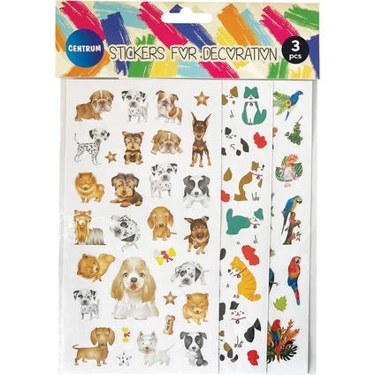 Abtibilduri decorative Pets 190x100mm