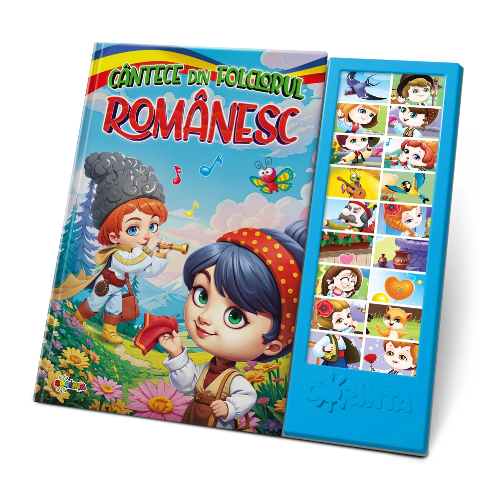 Carte cu sunete. Cântece din folclorul românesc