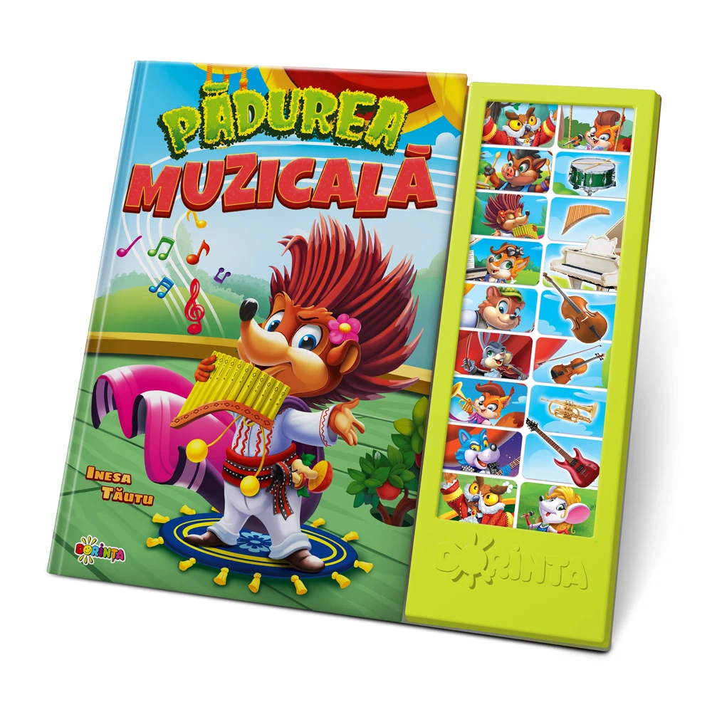 Carte cu sunete. Pădurea muzicală