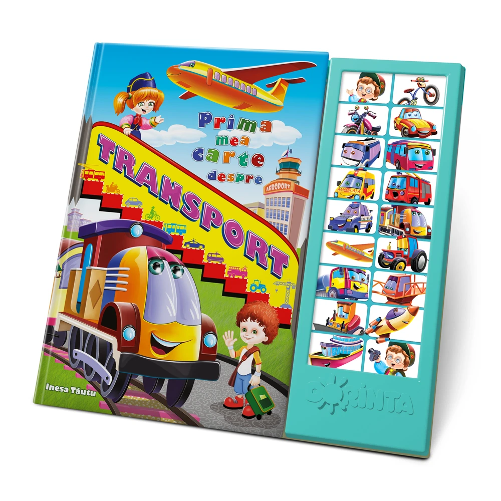 Carte cu sunete. Prima mea carte despre transport