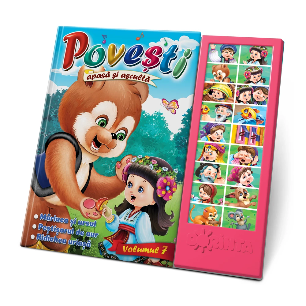 Carte cu sunete. Povești volumul 7
