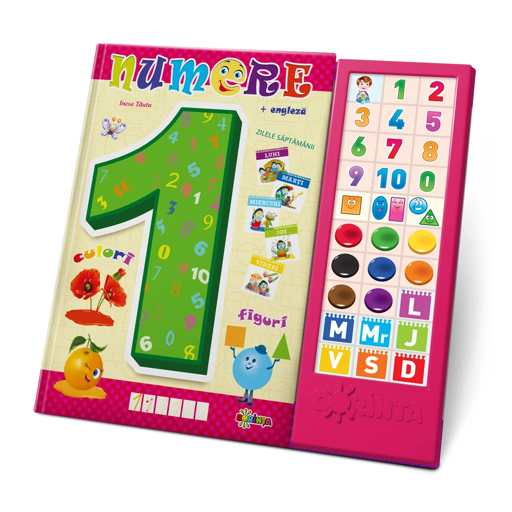 Carte cu sunete. Numere