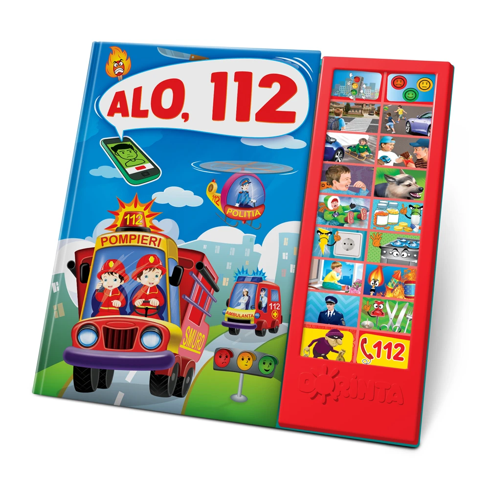 Carte cu sunete. Alo, 112