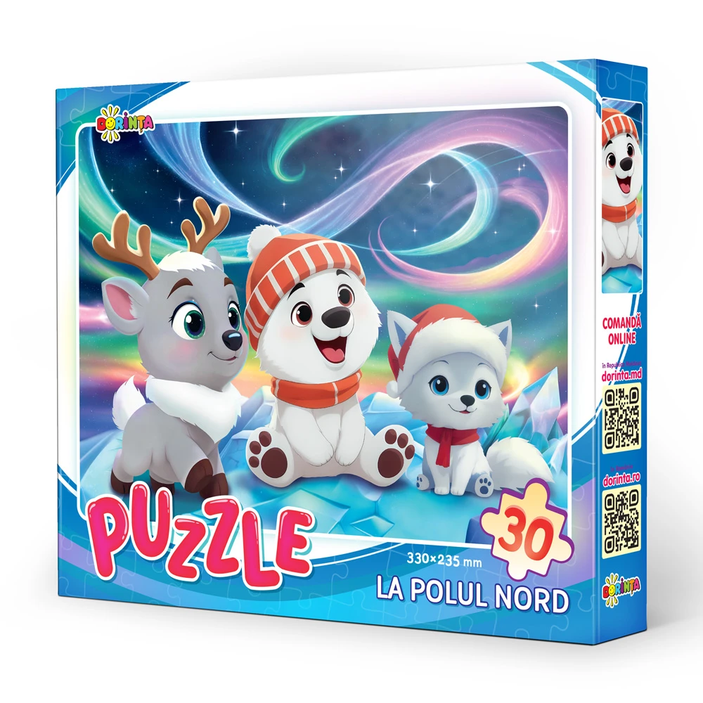 Puzzle 30ps. La Polul Nord