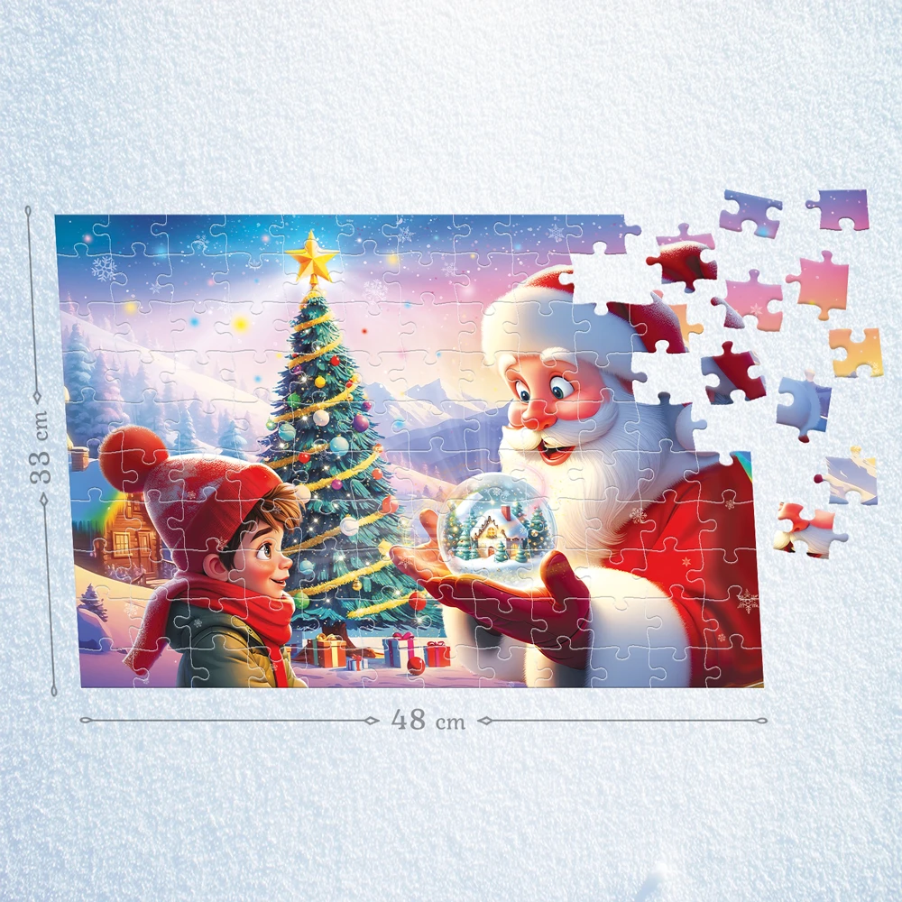 Puzzle 120ps. Darul lui Mos Craciun