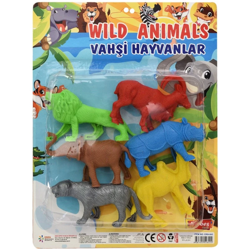 Animale sălbatice set 6 buc