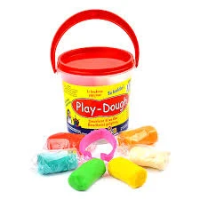 Pastă de modelat set 6cul.x15gr (găleată)