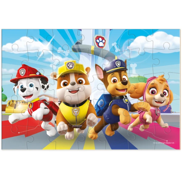 Puzzle-mini «Echipa», seria Patrula cățelușilor, 35 elem.