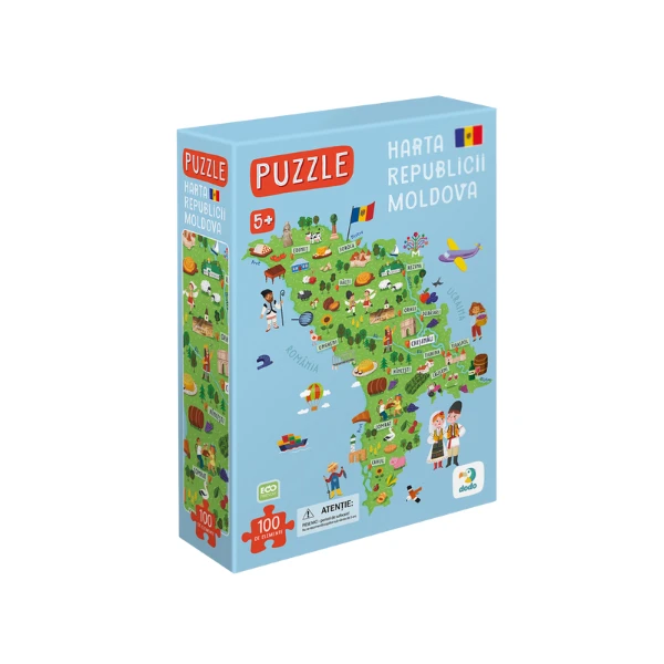 Puzzle “Harta Moldovei"