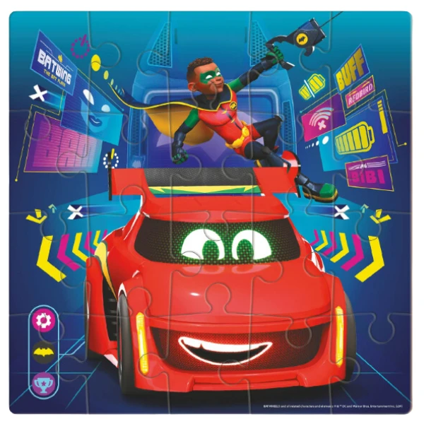 Puzzle «Batwheels: Pasărea Roșie Red», seria Progressive, 20 el.