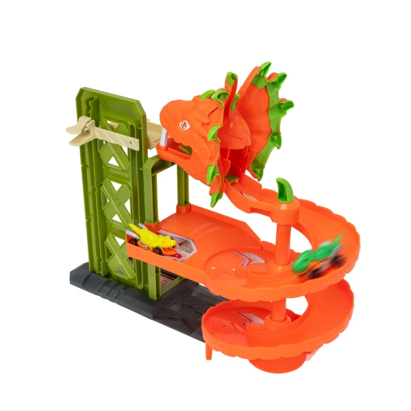 Set de joacă: «Cuibul șarpelui» cu 2 mașinuțe, Teamsterz