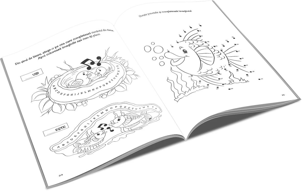 ACTIVITATI - FETE SI BAIETI 3-5 ANI