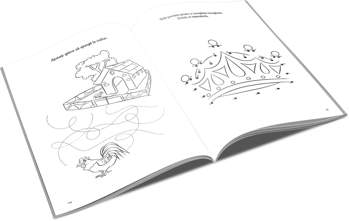 Dezvoltă și creează - FETE 3-5 ani