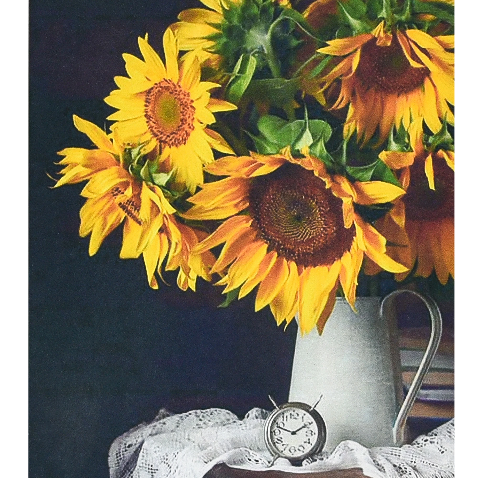 Mozaica cu Diamante 40x50 cm "Floarea-soarelui"