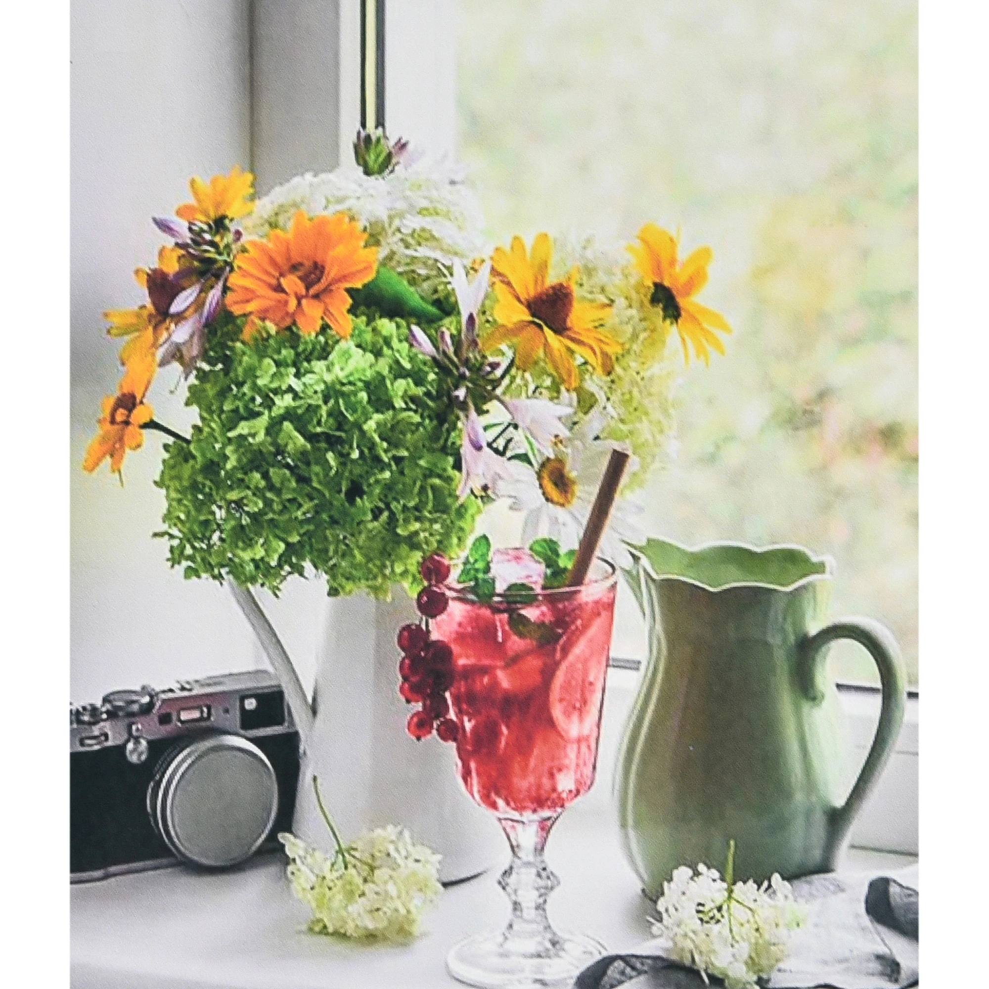 Mozaica cu Diamante 40x50 cm "Inspirație din fereastră"