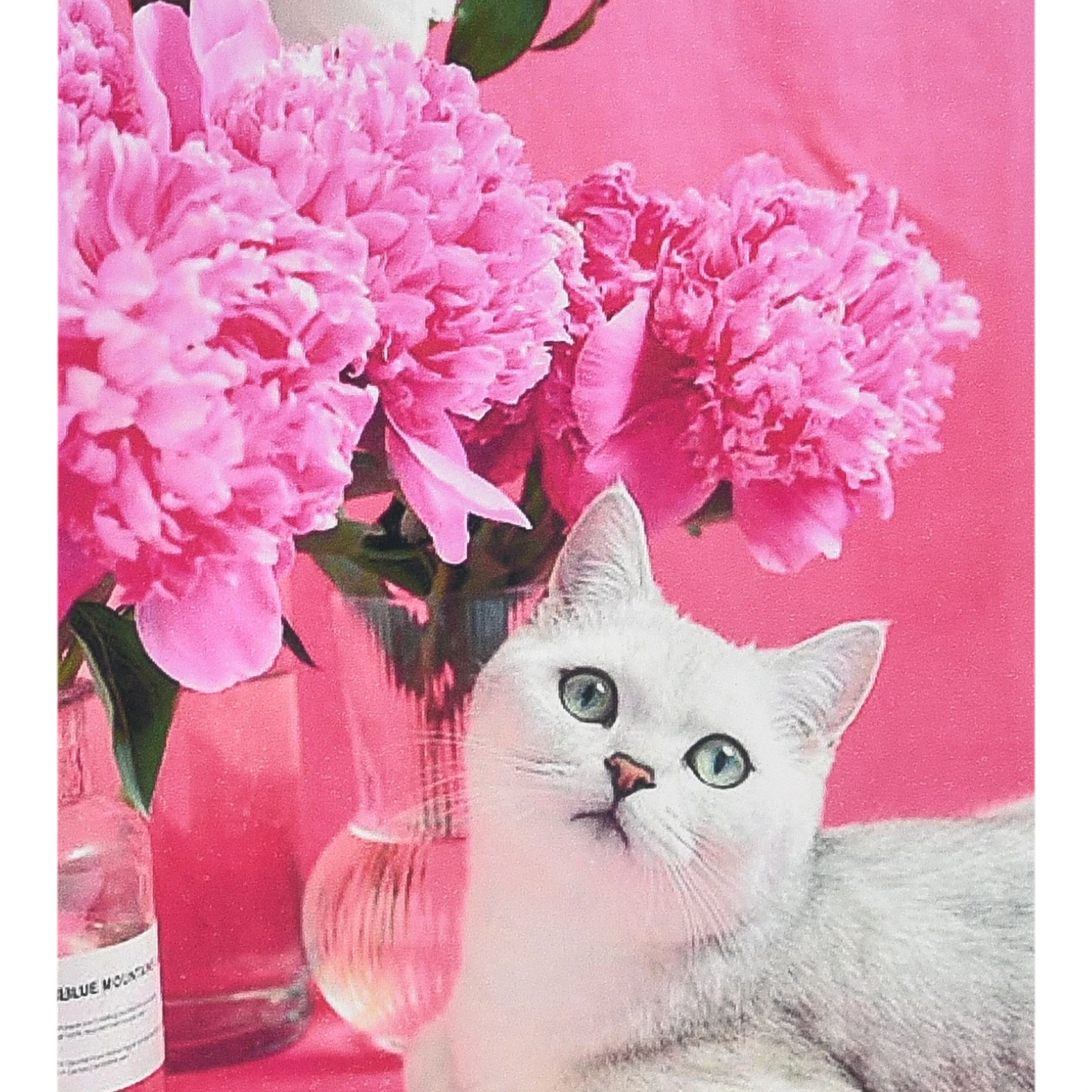 Mozaica cu Diamante 40x50 cm "Delicatețe în roz”