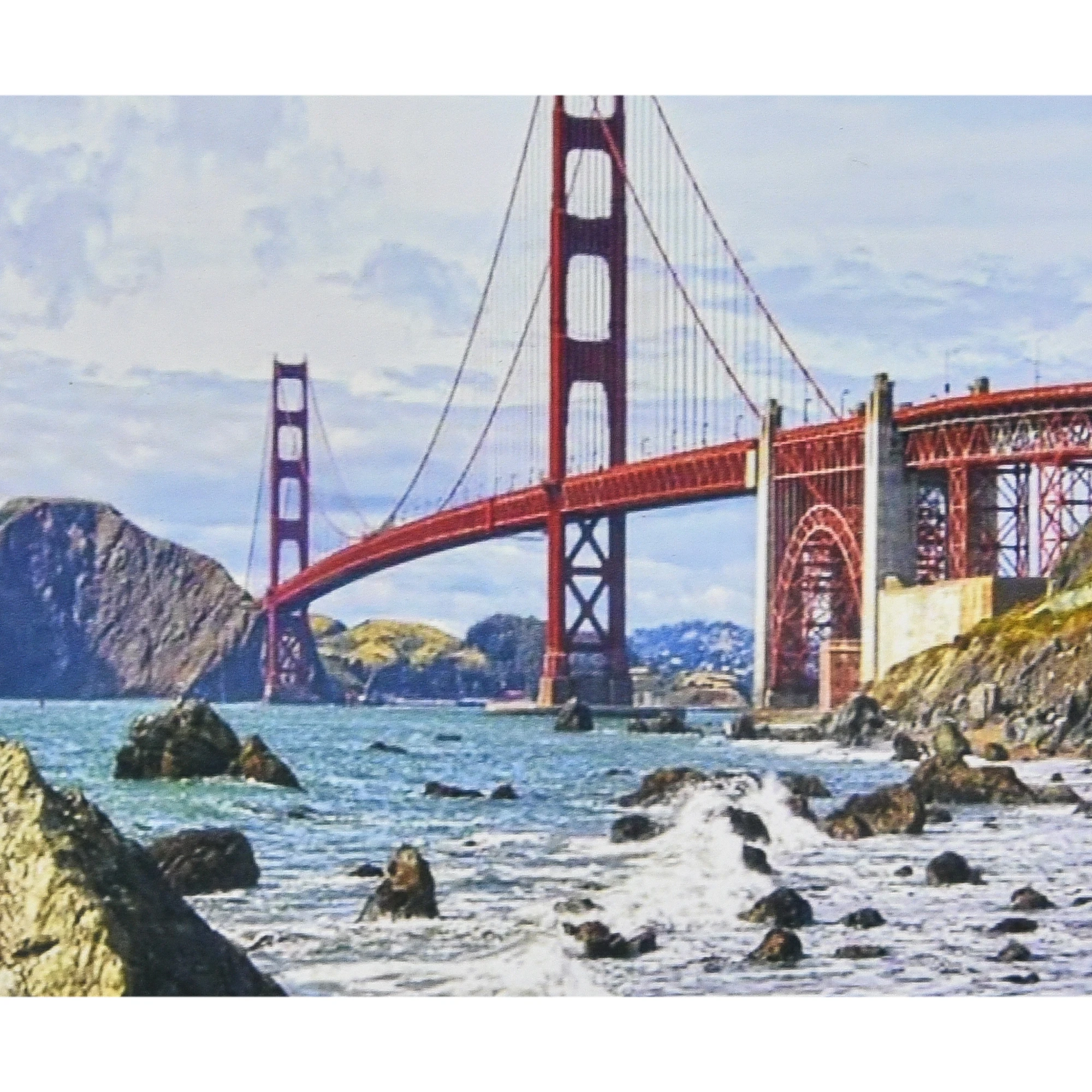 Mozaica cu Diamante 30x40 cm "Podul Golden Gate"