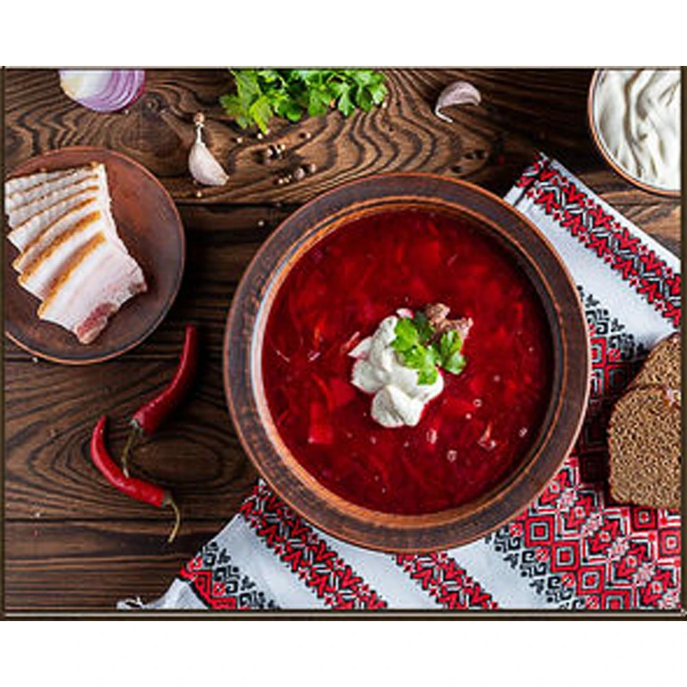 Mozaica cu Diamante 30x40 cm "Borș Ucrainean"