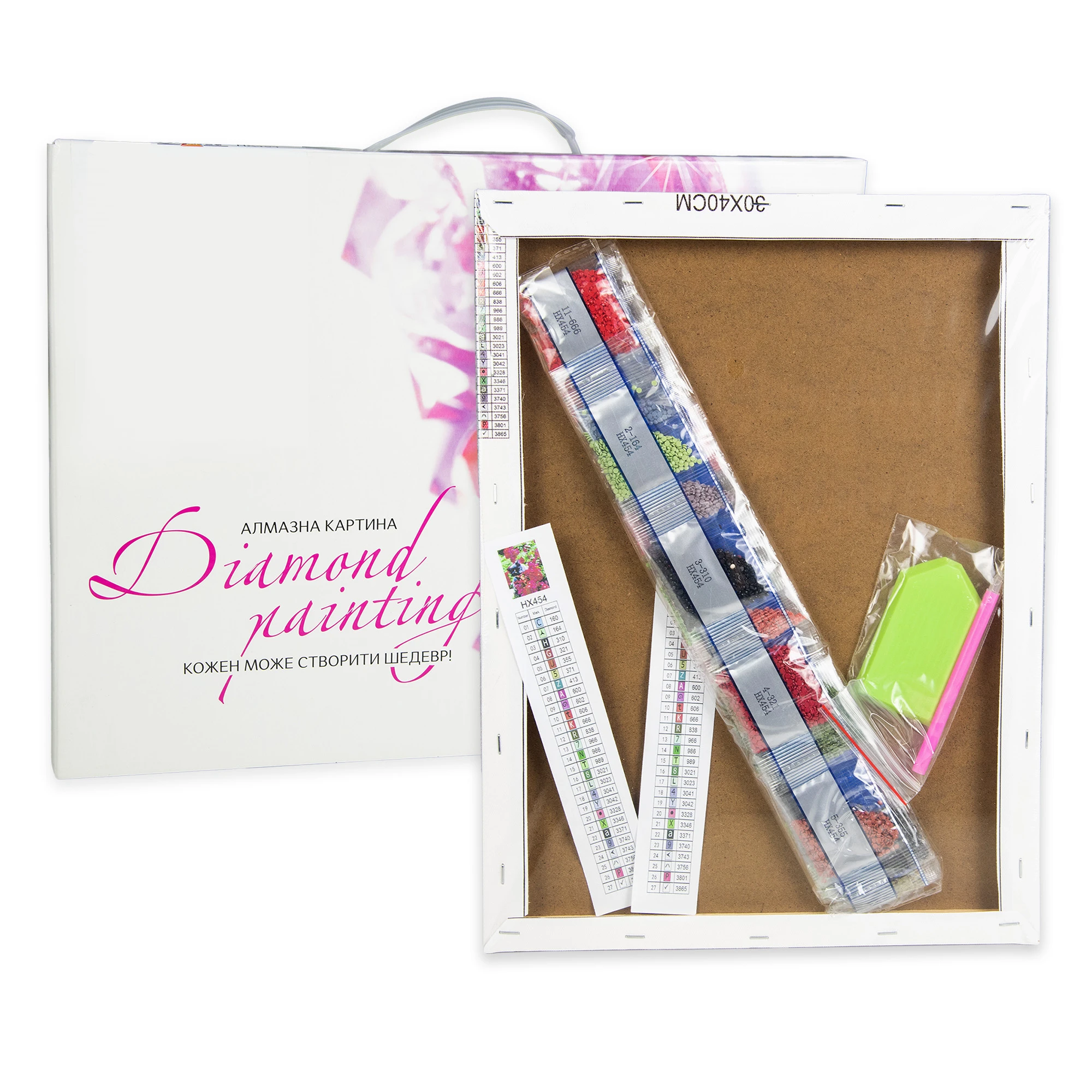 Mozaica cu Diamante 30x40 cm "Borș Ucrainean"