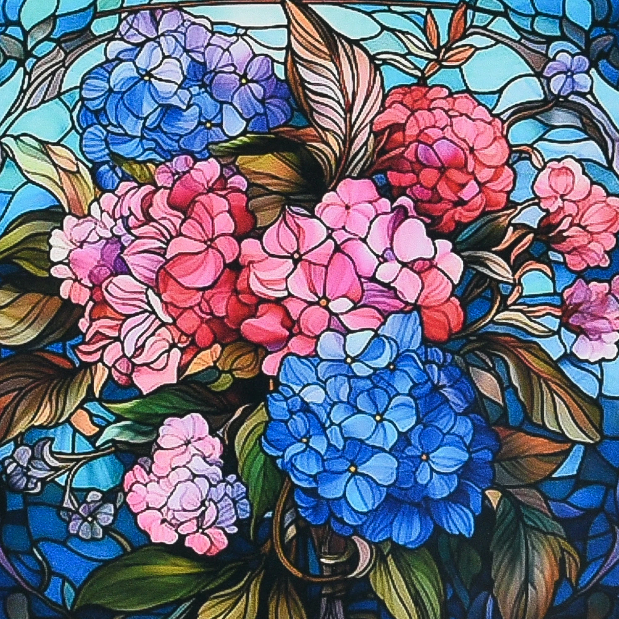 Mozaica cu Diamante 30x30 cm "Paleta florala"