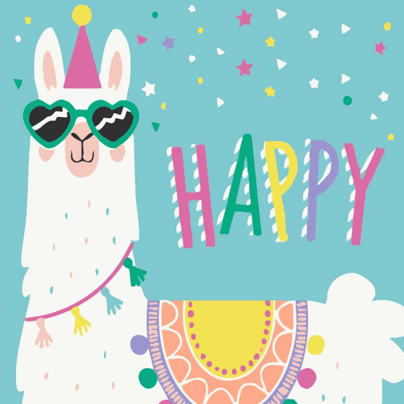 Tablou pe numere 20x20 cm "Lamă"